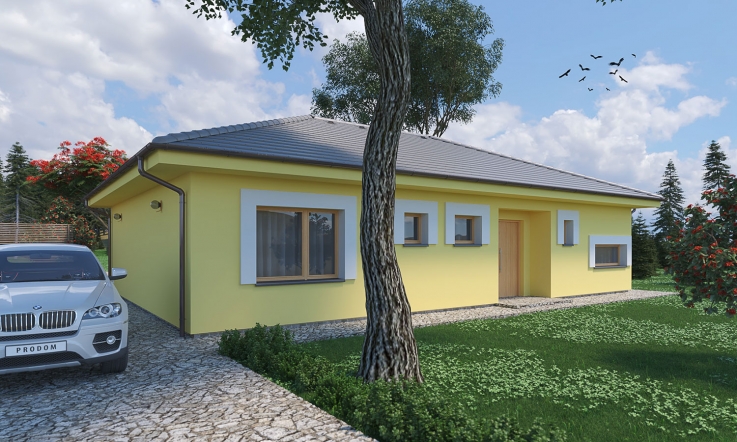 projekt domu BUNGALOW 198